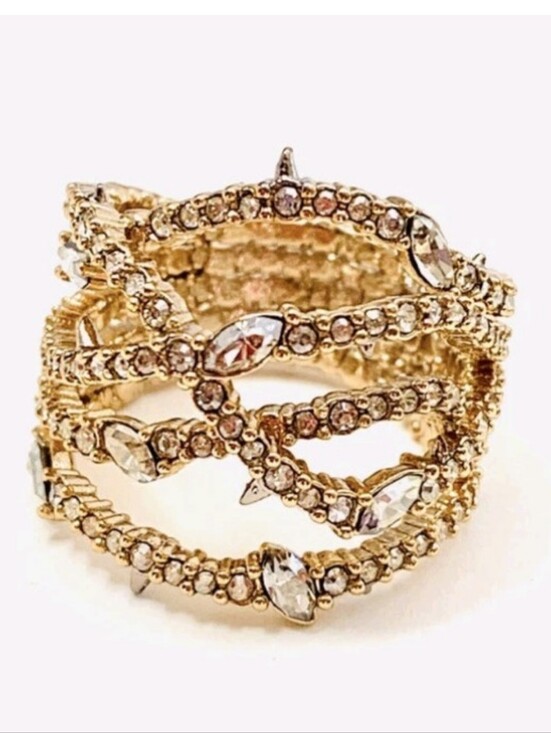 Alexis Bittar Jewelry - Alexis Bittar Pave Orbiting Ring Size 7